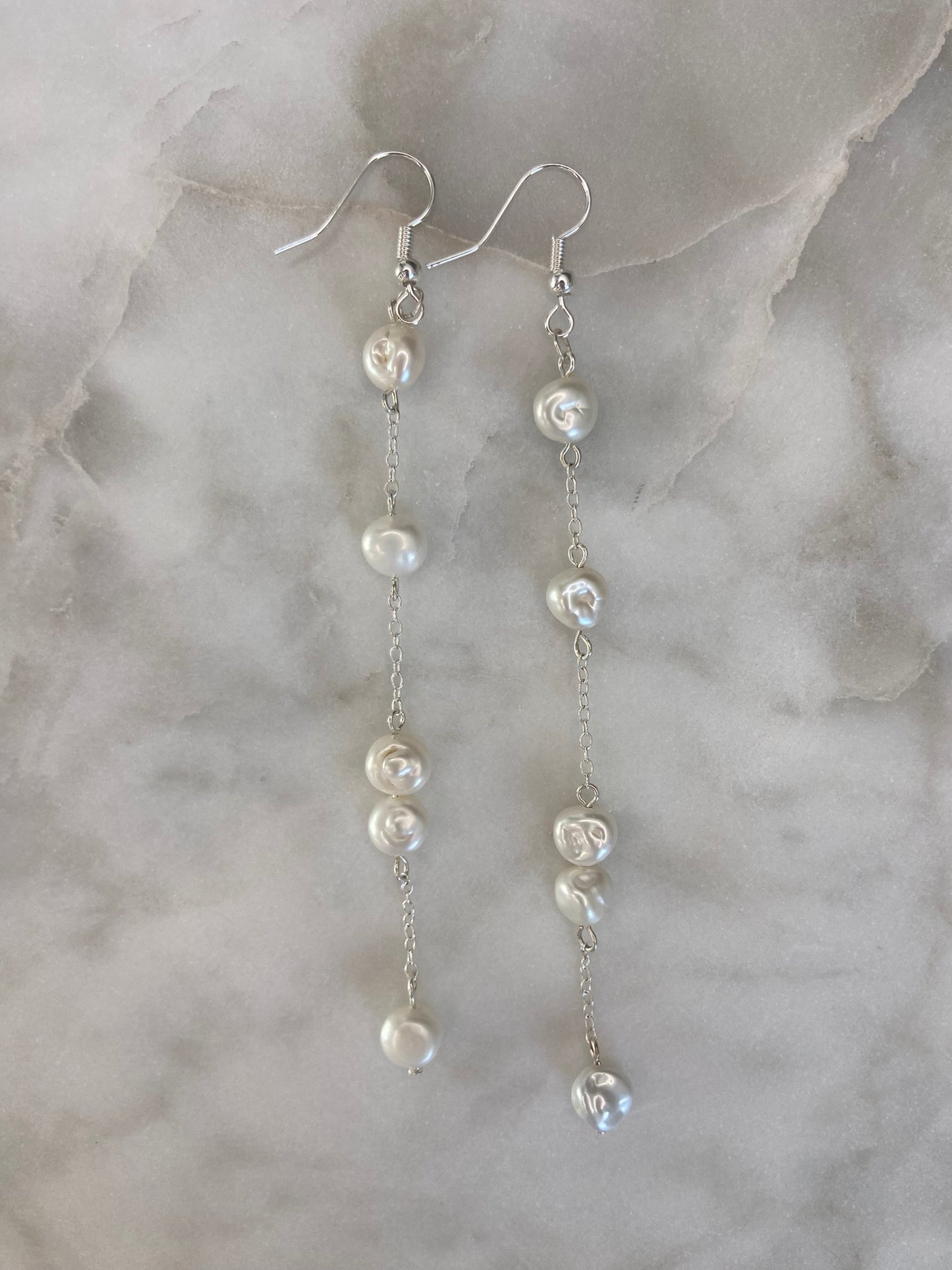 Halo Drop Earrings