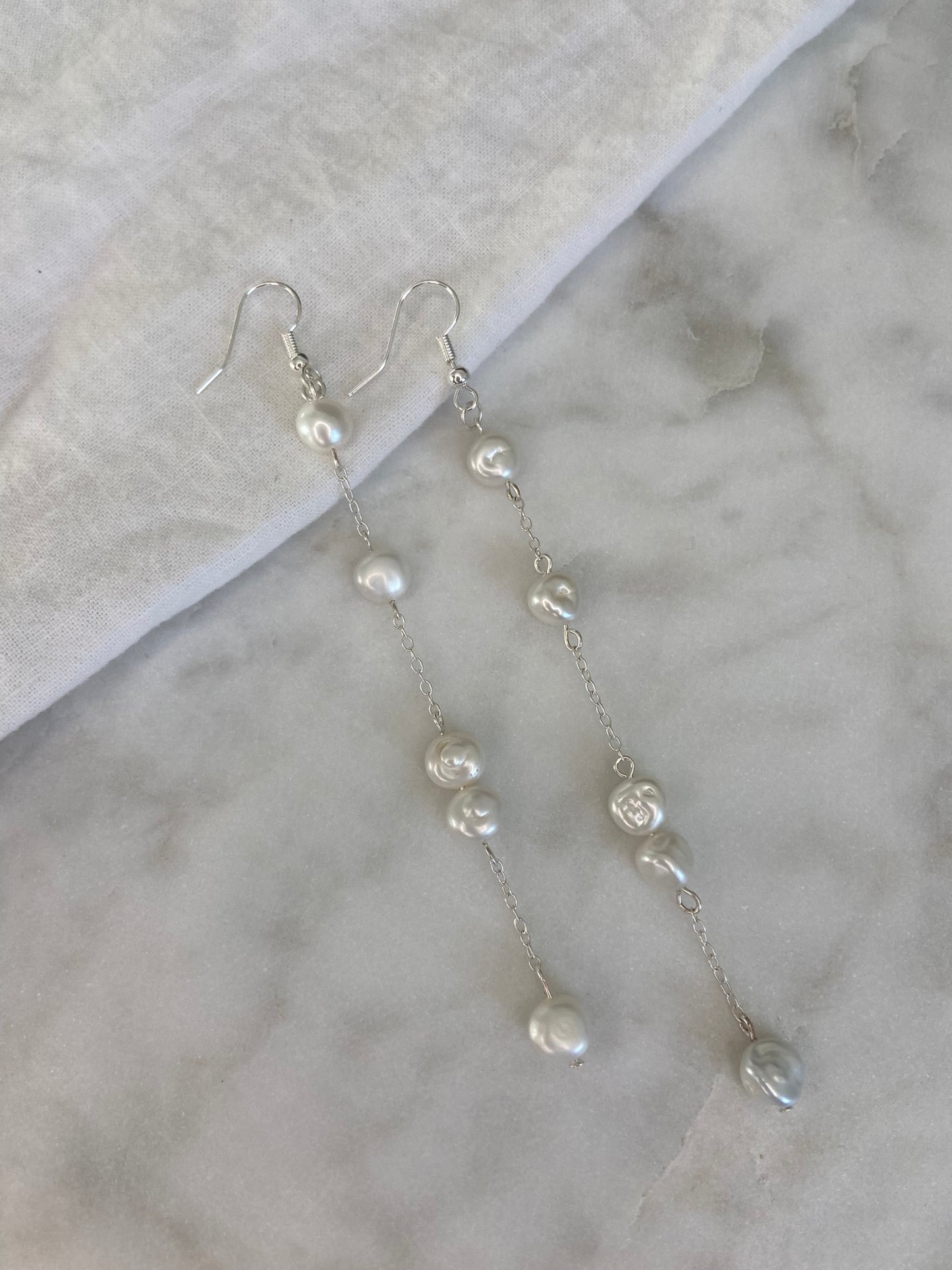 Halo Drop Earrings